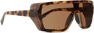 VZ20 VON ZIPPER DEFENDER SMPF1DEF DBP 133 DUSTY TORTOISE SATIN / DARK BROWN POLARIZED