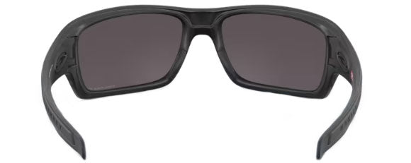OK257 OAKLEY TURBINE OO9263 926362 63 MATTE BLACK / PRIZM GREY POLARIZED