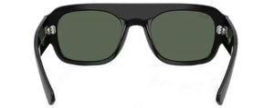 RB678 RAY-BAN RB2218 667771 55 BLACK / DARK GREEN