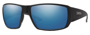 SM10 SMITH GUIDE'S CHOICE 20494700362QG MATTE BLACK  / CHROMA POP GLASS BLUE MIRRORED POLARIZED