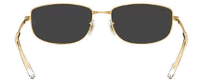 RB369 RAY-BAN RB3732 001/48 59 GOLD / BLACK POLARIZED