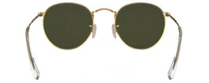 Z125 RAY-BAN ROUND METAL RB3447 001 50 ARISTA / G-15 GREEN