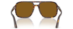 PO184 PERSOL PO3328S 121533 58 BROWN BRIGHT YELLOW / BROWN