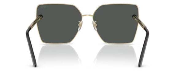 VE197 VERSACE VE2270D 125287 63 PALE GOLD  / DARK GREY