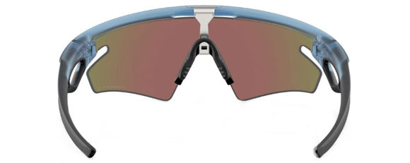 OK289 OAKLEY SPHAERA SLASH OO9499 949903 36 MATTE TRANSPARENT STONEWASH / PRIZM SAPPHIRE POLARIZED