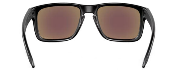 OK15 OAKLEY HOLBROOK OO9102 9102F0 55 MATTE BLACK / PRIZM SAPPHIRE IRIDIUM POLARIZED
