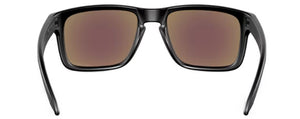 OK15 OAKLEY HOLBROOK OO9102 9102F0 55 MATTE BLACK / PRIZM SAPPHIRE IRIDIUM POLARIZED