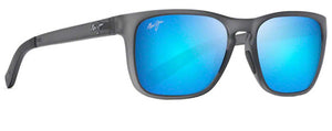 MJ368 MAUI JIM LONGITUDE B762-11M MATTE GREY TRANSLUCENT / BLUE HAWAII POLARIZED