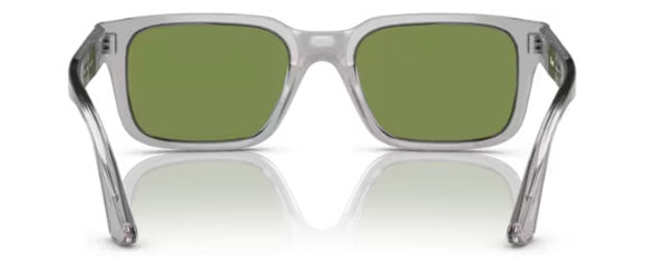 PO165 PERSOL PO3272S 309/4E 55 TRANSPARENT GREY  / GREEN