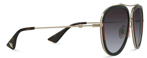 G119 GUCCI GG0062S 003 57 GOLD / GREEN