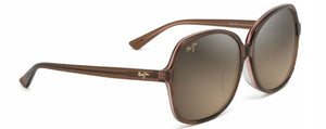MJ392 MAUI JIM TARO ASIAN FIT HS795N-18C CARAMEL PINK / HCL BRONZE POLARIZED