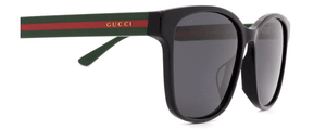 G166 GUCCI GG0417SK 001 56 BLACK /MULTI COLOR GRAY