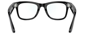 RB577 RAY-BAN META WAYFARER RW4008 601/SB 53 BLACK / CLEAR