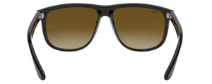 Z113 RAY-BAN BOYFRIEND RB4147 609585 60 BLACK ON BROWN  / BROWN GRADIENT DARK BROWN