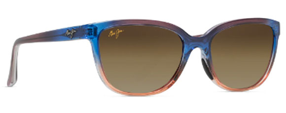 MJM121 MAUI JIM MY MAUI  HONI MM758-008 SANDSTONE WITH BLUE / HCL BRONZE