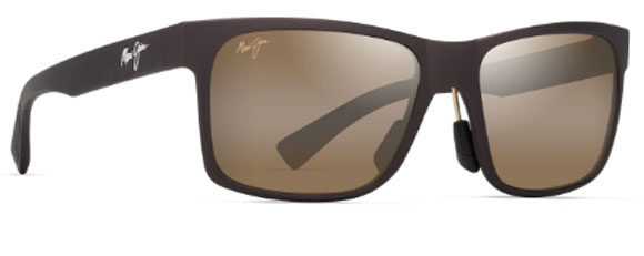 MJM209 MAUI JIM HOOPILI H683-01 METTALIC MATTE BROWN / HCL BRONZE