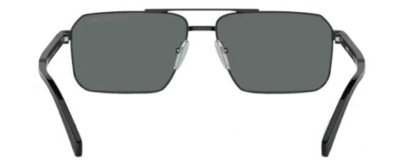 PR149 PRADA PR A57S 1AB5Z1 61 BLACK / DARK GREY POLARIZED