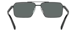 PR149 PRADA PR A57S 1AB5Z1 61 BLACK / DARK GREY POLARIZED