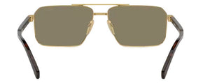 PR151 PRADA PR A57S 5AK90F 61 GOLD / LIGHT BROWN