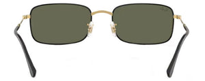 RB538 RAY-BAN RB3746 927158 59 BLACK ON ARISTA / G-15 GREEN POLARIZED