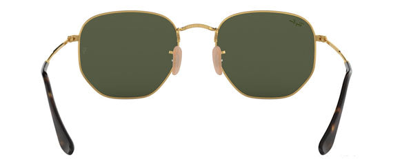 B103 RAY-BAN HEXAGONAL RB3548N 001 54 ARISTA / G-15 GREEN