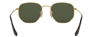 B103 RAY-BAN HEXAGONAL RB3548N 001 54 ARISTA / G-15 GREEN