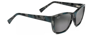 MJ387 MAUI JIM HANAPAA GS538-03J BLUE BLACK TORTOISE  NEUTRAL GREY POLARIZED