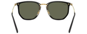 RB630 RAY-BAN RB4451 630658 53 BLACK / GREEN POLARIZED
