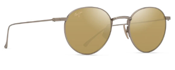 MJM207 MAUI JIM KAAPEHA GD691-01 MATTE BRONZE / HAWAII GLOW GOLD