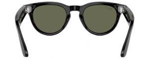 RB349 RAY-BAN META WAYFARER RW4009 601/9A 50 SHINY BLACK / GREEN POLARIZED