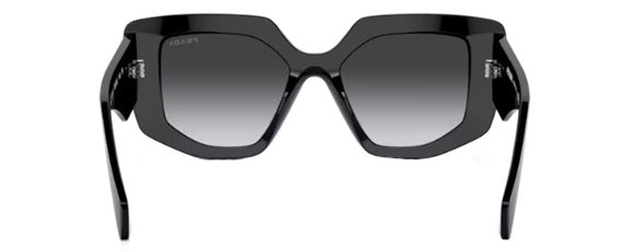 PR155 PRADA PR 14ZS 1AB09S 50 BLACK / GREY GRADIENT