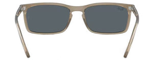 RB390 RAY-BAN RB4435 6765R5 56 TRANSPARENT BROWN  / BLUE