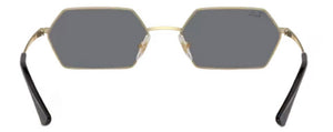 RB431 RAY-BAN YEVI RB3728 92136V 55 LIGHT GOLD / DARK GREY
