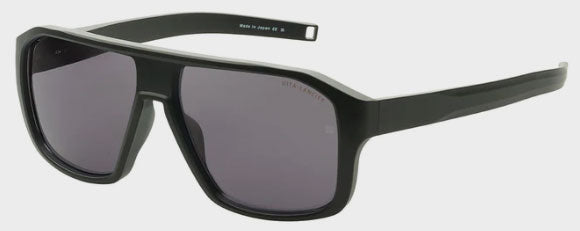 DL15 DITA DLS710-A-01 58 MATTE BLACK / SEA  LENS GREY POLARIZED