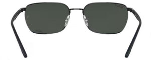 RB350 RAY-BAN RB3684CH 002/K8 58 BLACK / DARK GREY POLARIZED