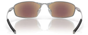 L128 OAKLEY WHISKER OO4141 414104 60 SATIN CHROME / PRIZM SAPPHIRE IRIDIUM POLARIZED