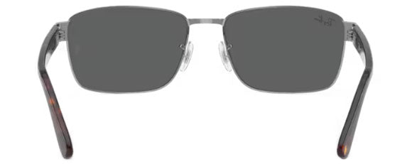 RB540 RAY-BAN RB3750 004/B1 62 GUNMETAL / DARK GREY