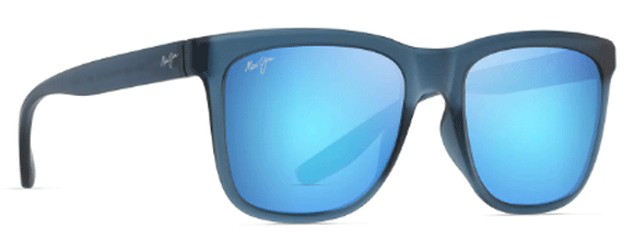 MJM011 MAUI JIM PEHU B602-03 55 MATTE NAVY  BLUE HAWAII