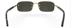 G183 GUCCI GG1221S-001 56 GOLD - BLACK - GREY