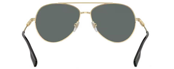 BB024 BURBERRY BE3147 110981 58 LIGHT GOLD / DARK GREY POLARIZED