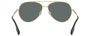 BB024 BURBERRY BE3147 110981 58 LIGHT GOLD / DARK GREY POLARIZED