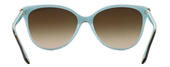 T143 TIFFANY TF4089B 81343B 58 HAVANA ON TIFFANY BLUE / BROWN GRADIENT