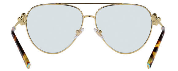 T141 TIFFANY TF3092 6176MF 59 PALE GOLD / AZURE PHOTO
