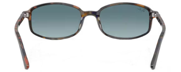 RB690F RAY-BAN RB2232F 13563M 54 YELLOW & BLUE HAVANA / BLUE GRADIENT GREY