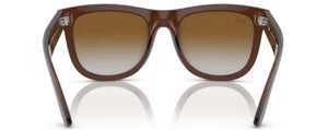 RB657 RAY-BAN WAYFARER REVERSE RBR0502S 6709CB 53 TRANSPARENT BROWN / BROWN