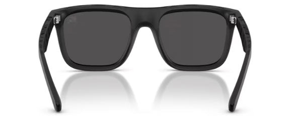 BB048 BURBERRY BE4458U 346487 55 MATTE BLACK / DARK GREY