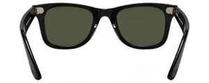 E51 RAY-BAN WAYFARER RB4340 601 50 BLACK / G-15 GREEN 601