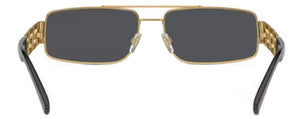 VE174 VERSACE VE2257 100287 60 GOLD / DARK GRAY