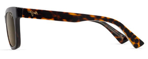 MJM189 MAUI JIM HIWAHIWA HS689-10 SHINY HAVANA WITH TRANSLUCENT LIGHT YELLOW / HCL BRONZE