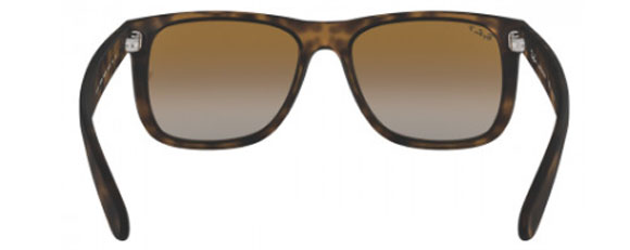 RB379 RAY-BAN JUSTIN RB4165 865/8S 55 HAVANA  / BLUE POLARIZED